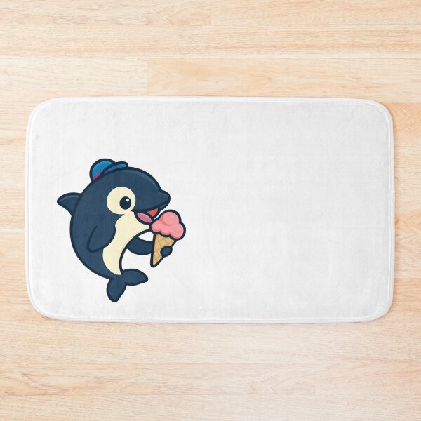 Item preview, Orca Whale eating Ice Cream designed and sold by Animal Aura Studio.