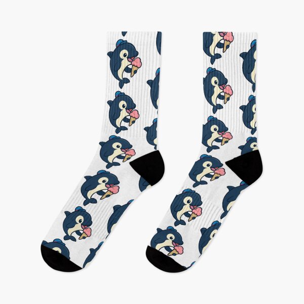 Item preview, Orca Whale eating Ice Cream designed and sold by Animal Aura Studio.