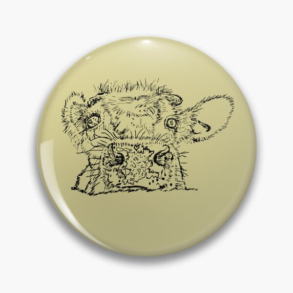 Item preview, Dairy Cow - Peekamoo - (#DCD494) designed and sold by The Stippler Process.