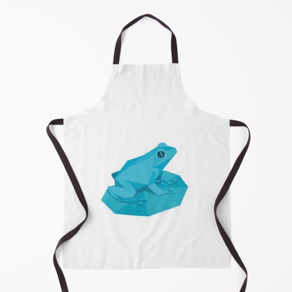 Item preview, Turquoise Blue Frog – Refreshing Sticker for Water Accessories designed and sold by bsbd-action.
