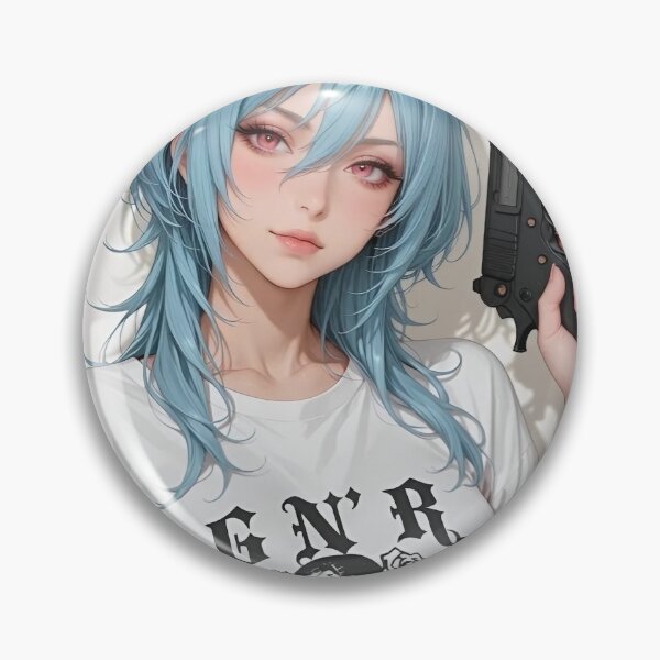Item preview, Roses & Rebels – GN'R Tribute Anime Illustration designed and sold by Planet Utoppia.