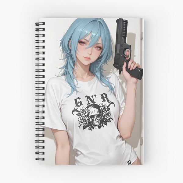Item preview, Roses & Rebels – GN'R Tribute Anime Illustration designed and sold by Planet Utoppia.