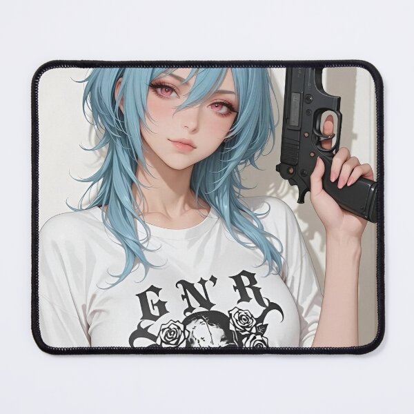 Item preview, Roses & Rebels – GN'R Tribute Anime Illustration designed and sold by Planet Utoppia.