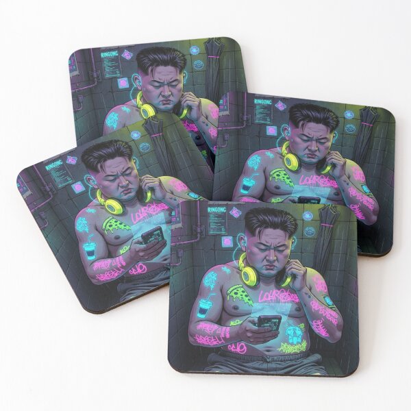 Item preview, NEON THRONE — TOILET‑TECH SUPREMACY MODE” designed and sold by Print Fiction.