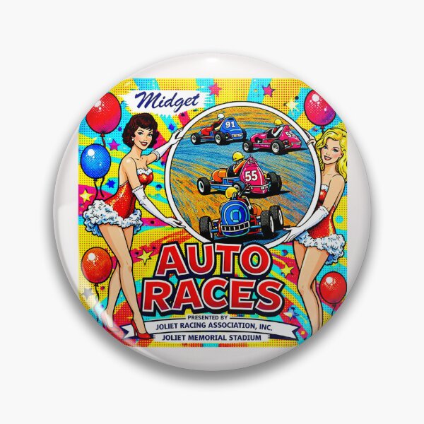 Item preview,  Midget  Auto Races Poster Variation #3 designed and sold by Helios Be. Lavsh.