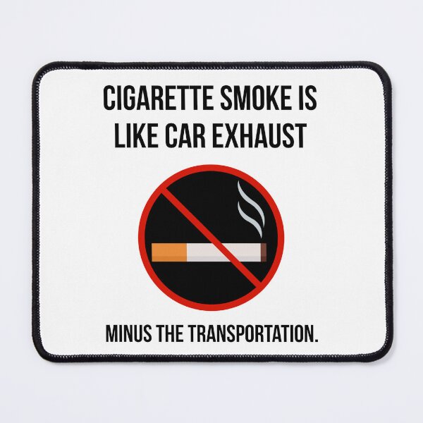 Item preview, Funny anti smoking sign designed and sold by Rachel the Artist .