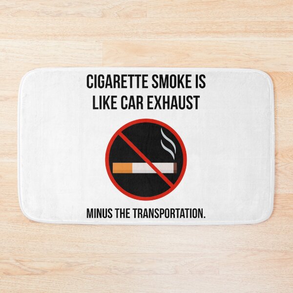 Item preview, Funny anti smoking sign designed and sold by Rachel the Artist .