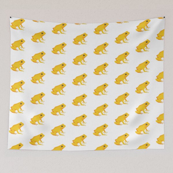 Item preview, Yellow Solar Frog – Optimistic Design for Friendship Gift designed and sold by bsbd-action.