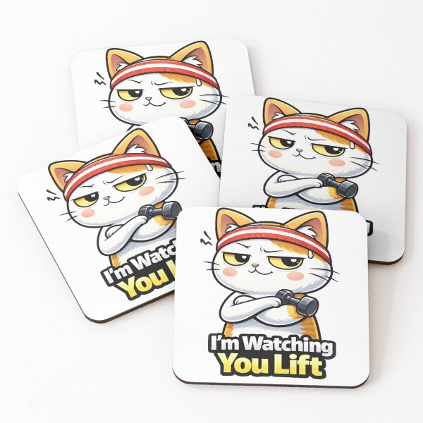 Item preview, Part of the Gym Judgment Club – I'm Watching You Lift designed and sold by les3cerises.