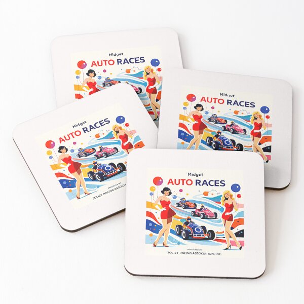 Item preview, Midget  Auto Races Poster Variation #4 designed and sold by Helios Be. Lavsh.
