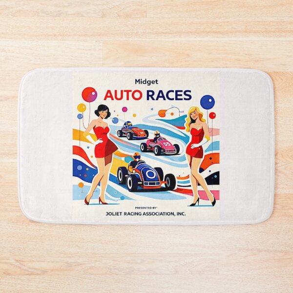 Item preview, Midget  Auto Races Poster Variation #4 designed and sold by Helios Be. Lavsh.