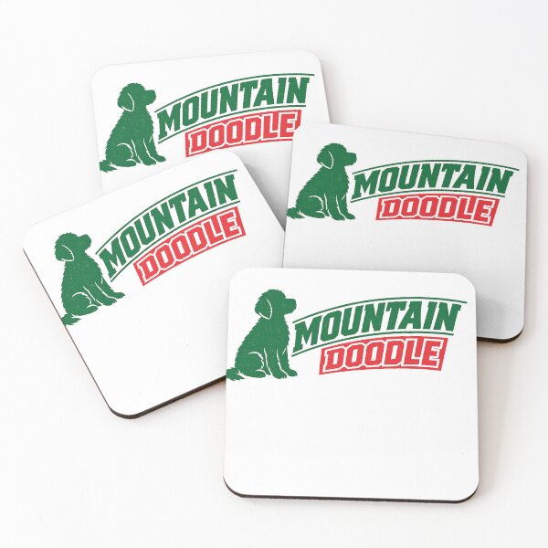 Item preview, Vintage Mountain Doodle Dog Lovers Retro Hiking Adventure Style designed and sold by Inkvado.