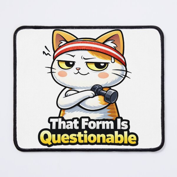 Item preview, Part of the Gym Judgment Club – That Form Is Questionable designed and sold by les3cerises.