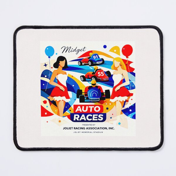 Item preview, Midget Auto Races Poster Variation #5 designed and sold by Helios Be. Lavsh.