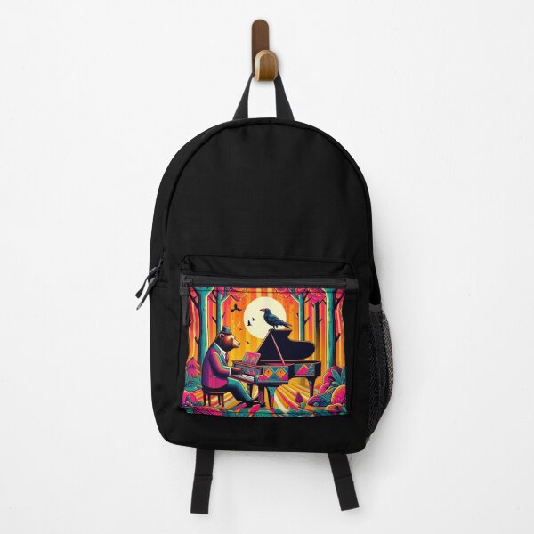 Item preview, Psychedelic Woodland – Musical Adventure Emblem designed and sold by Dogandesighn.