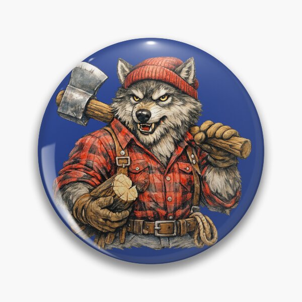 Item preview, Axeman Wolf Clipart designed and sold by Felixuss.