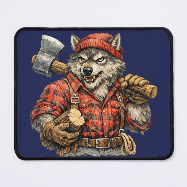Item preview, Axeman Wolf Clipart designed and sold by Felixuss.
