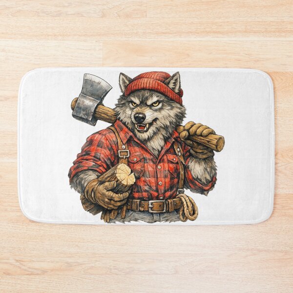 Item preview, Axeman Wolf Clipart designed and sold by Felixuss.