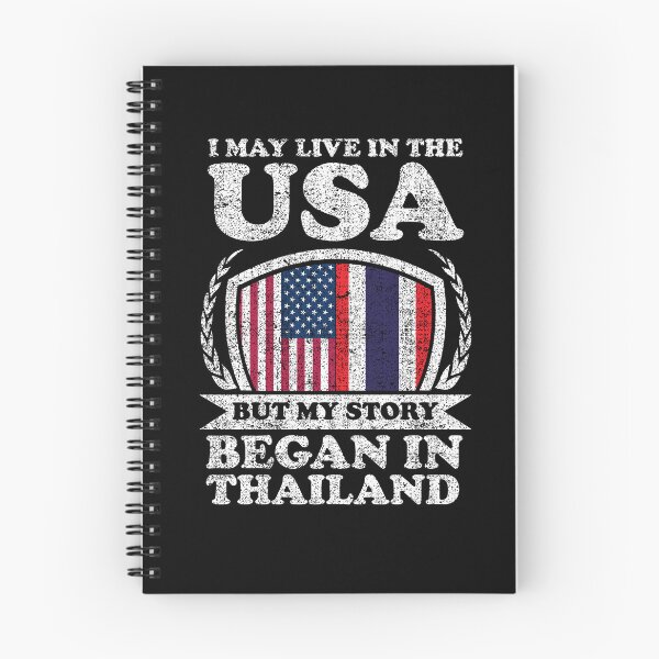 Item preview, I May Live In USA But My Story Began In Thailand  designed and sold by GabbyKash.