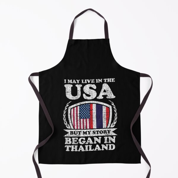 Item preview, I May Live In USA But My Story Began In Thailand designed and sold by GabbyKash.
