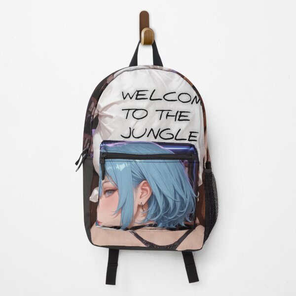 Item preview, Welcome to the Jungle – Guns N' Roses Anime Art Poster designed and sold by Planet Utoppia.