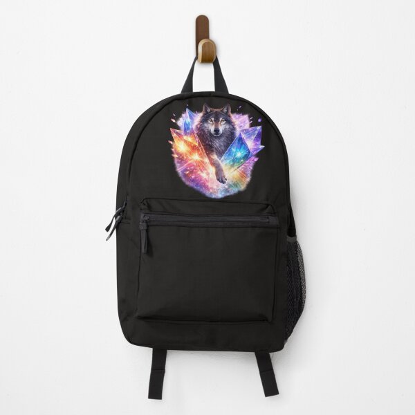 Item preview, Wolf Prism – Cosmic Crystal Wolf Geometric Art designed and sold by GeoWild Designs.