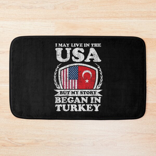 Item preview, I May Live In USA But My Story Began In Turkey designed and sold by GabbyKash.