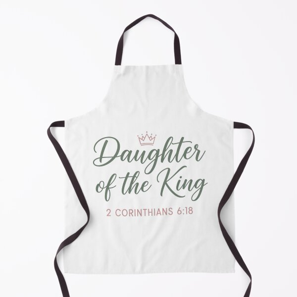 Item preview, Daughter of the King Sticker – 2 Corinthians 6:18 – Feminine Christian Faith Decal designed and sold by Illustrated Faith.