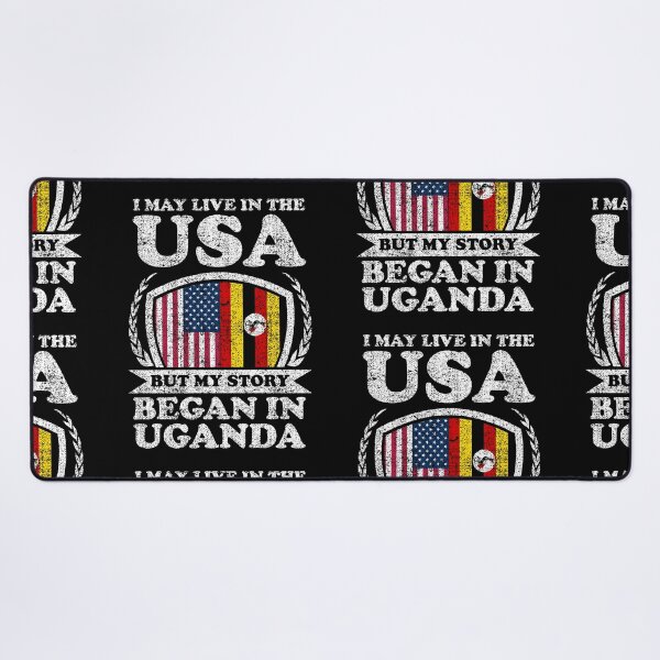 Item preview, I May Live In USA But My Story Began In Uganda designed and sold by GabbyKash.