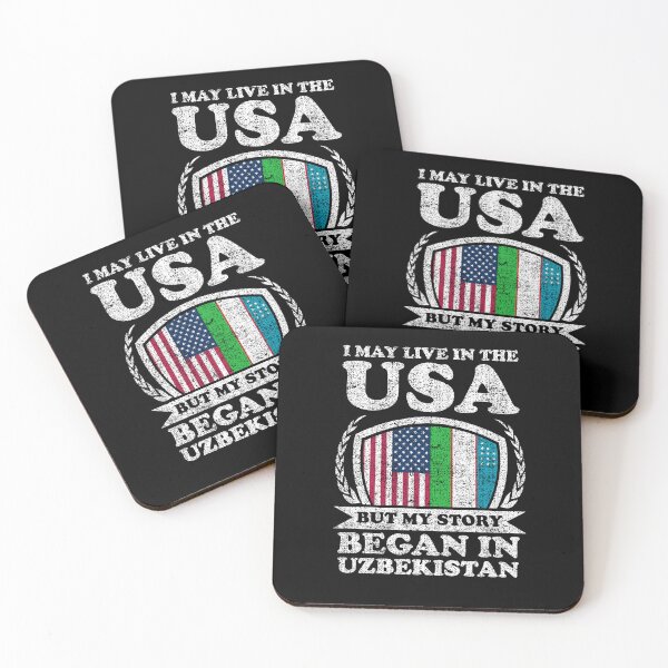 Item preview, I May Live In USA But My Story Began In Uzbekistan  designed and sold by GabbyKash.