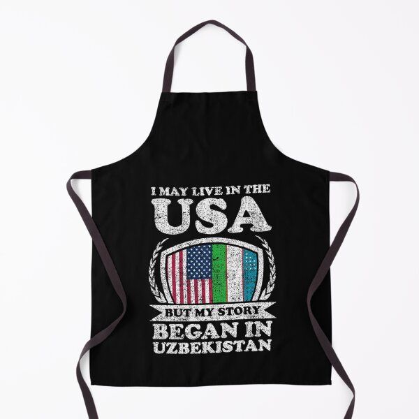 Item preview, I May Live In USA But My Story Began In Uzbekistan designed and sold by GabbyKash.