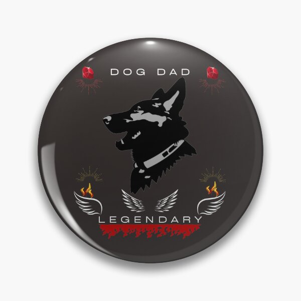 Item preview, German Shepherd Dog Dad Legendary –  Dog Owner Gift, Proud Dog Dad Design designed and sold by InkWaveX.
