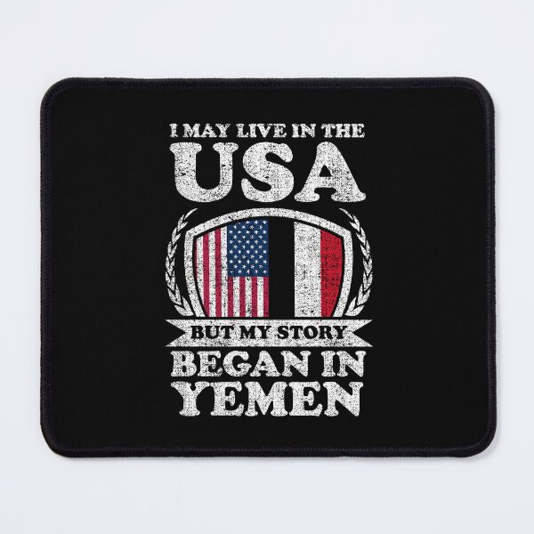Item preview, I May Live In USA But My Story Began In Yemen designed and sold by GabbyKash.