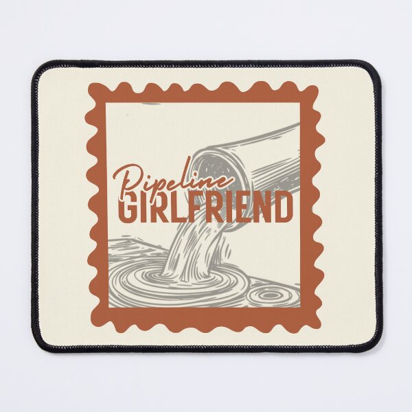 Item preview, Pipeline Girlfriend Postage Stamp designed and sold by hardhathunny.