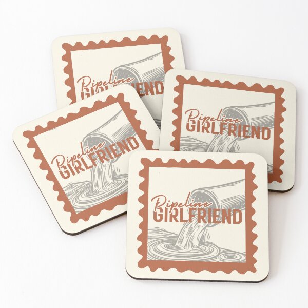 Item preview, Pipeline Girlfriend Postage Stamp designed and sold by hardhathunny.