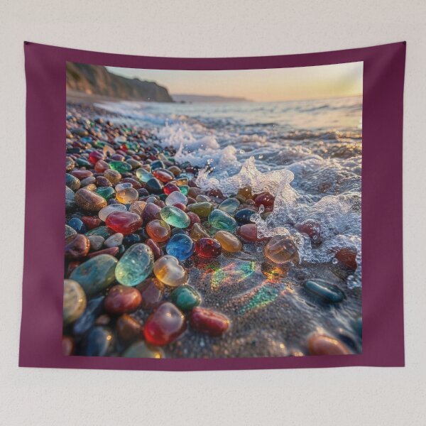 Item preview, Glass Pebble Beach designed and sold by Tridentulus.