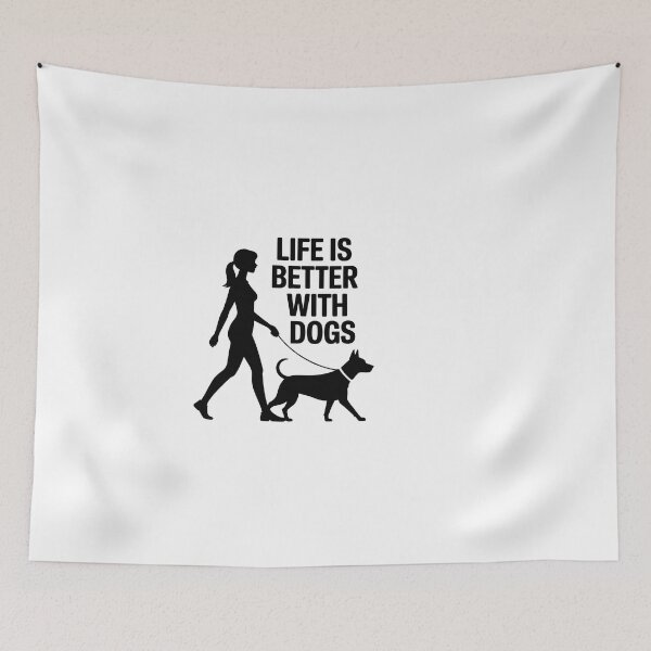 Item preview, Life Is Better With Dogs designed and sold by jkrphoto.