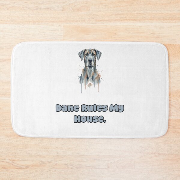 Item preview, Dane Rules My House Great Dane Owner Statement designed and sold by NatureUnleashed.