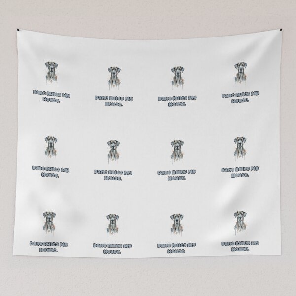 Item preview, Dane Rules My House Great Dane Owner Statement designed and sold by NatureUnleashed.