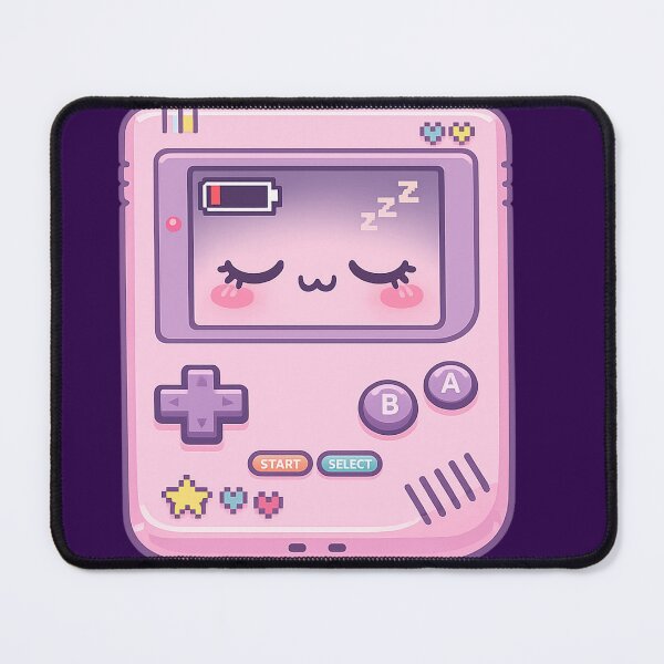 Item preview,  Low Battery Social Energy Retro Gaming Console Kawaii designed and sold by Retro Mood Co.