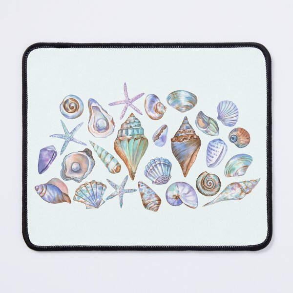 Item preview, Watercolor Seashells Collection designed and sold by Flowersforbear.