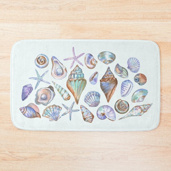 Item preview, Watercolor Seashells Collection designed and sold by Flowersforbear.