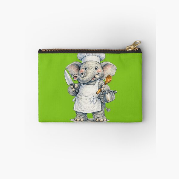 Item preview, Cute Chef Elephant Clipart designed and sold by Felixuss.