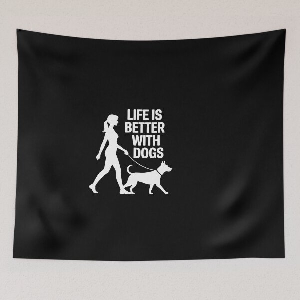 Item preview, Life Is Better With Dogs designed and sold by jkrphoto.