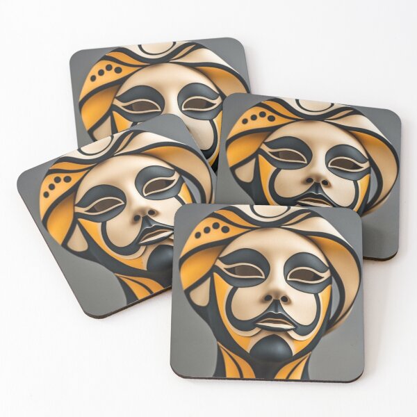 Item preview, Abstract Masked Figure designed and sold by sneidere9dace.
