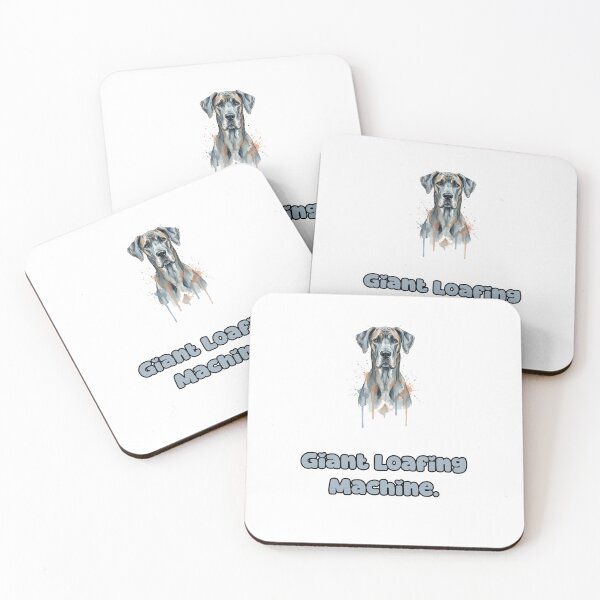 Item preview, Giant Loafing Machine Funny Great Dane Pet Humor designed and sold by NatureUnleashed.