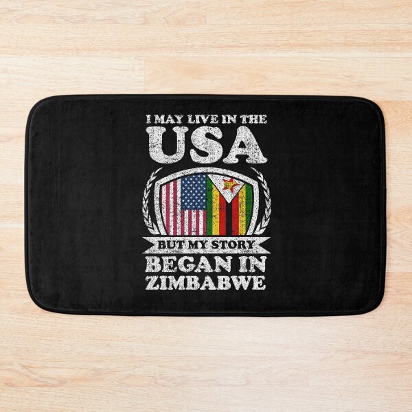 Item preview, I May Live In USA But My Story Began In Zimbabwe designed and sold by GabbyKash.