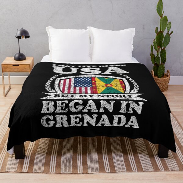 Item preview, I May Live In USA But My Story Began In Grenada designed and sold by GabbyKash.