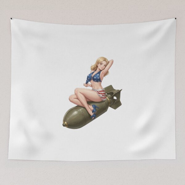 Item preview, Bomber Girl – gift from god designed and sold by RAWLIFEGRAPHIC.