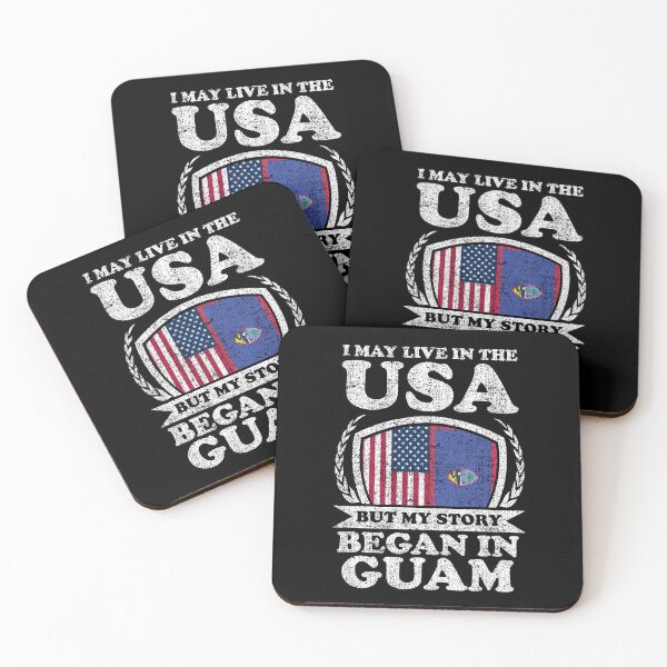 Item preview, I May Live In USA But My Story Began In Guam designed and sold by GabbyKash.